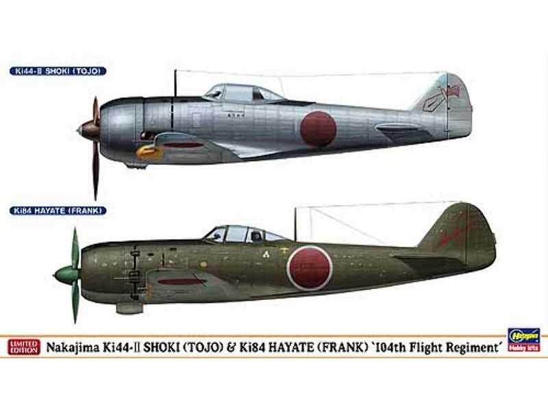Nakajima Ki44-ii Shoki (Tojo) &amp; Ki84 Hayate (Frank) &quot;10 - image 1
