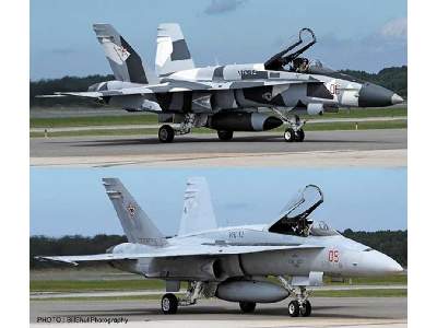 F/A-18a+ Hornet &quot;vfc-12 Adversary&quot; Combo (2 Kits) Limi - image 1