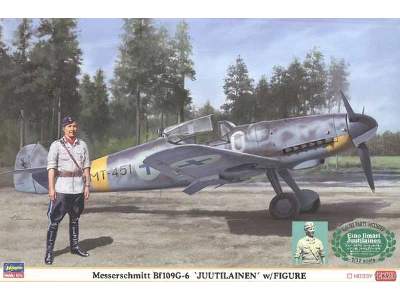 Messerschmitt Bf 109g-6 &quot;juutilainen&quot; W/Figure - image 1