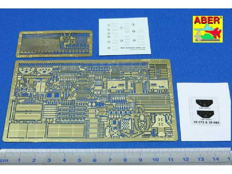 Armored utitity car M20 - photo-etched parts - image 1