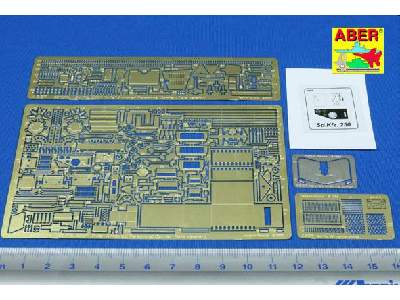 Sd.Kfz.250/1 "Alte" late - basic set - photo-etched parts - image 1