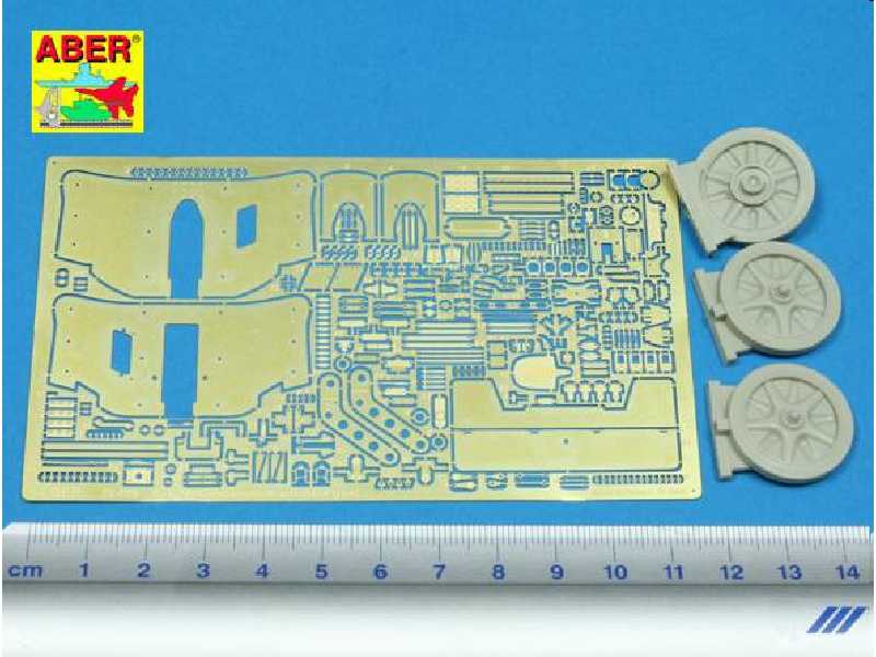Pak38 (German 5cm anti-tank gun) - photo-etched parts - image 1 Pak38 (German 5cm anti-tank gun) - photo-etched parts - image 1