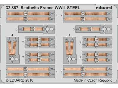 Seatbelts France WWII STEEL 1/32 - image 1