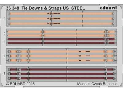 Tie Downs & Straps US STEEL 1/35 - image 1