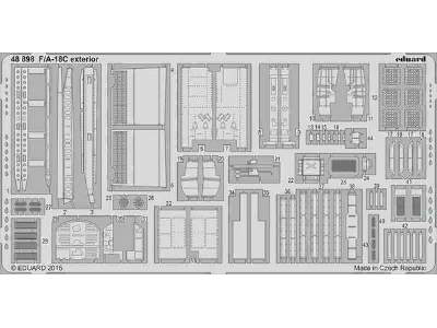 F/ A-18C exterior 1/48 - Kinetic - image 1