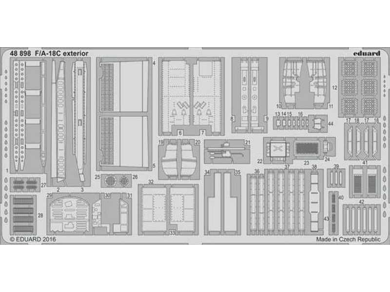 F/ A-18C exterior 1/48 - Kinetic - image 1