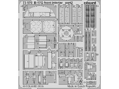 B-17G front interior 1/72 - Airfix - image 2