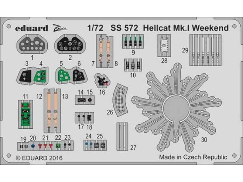 Hellcat Mk. I  Weekend 1/72 - Eduard - image 1