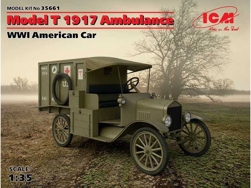 Ford T 1917 Ambulance, WWI American Car  - image 1