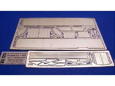 Medium Tank T-55A - photo-etched - fenders - image 1