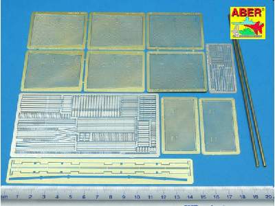 Mesh screens "Thoma Schild" for T-34/85  - photo-etched parts - image 1