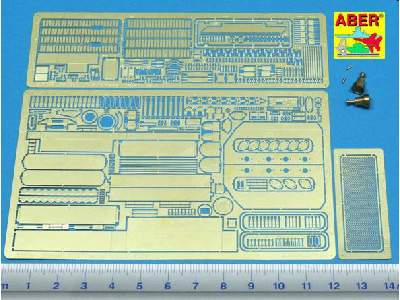 Medium Tank T-34/76 1940/41- photo-etched parts - basic set - image 1