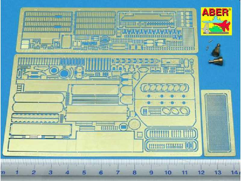 Medium Tank T-34/76 1940/41- photo-etched parts - basic set - image 1