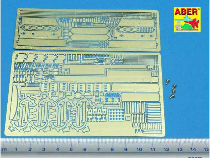 Tank destroyer SU-85 - photo-etched parts - basic set - image 1