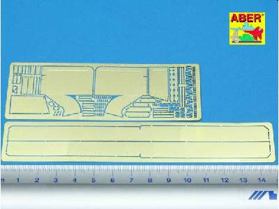 Tank destroyer SU-85 - photo-etched parts - fenders - image 1