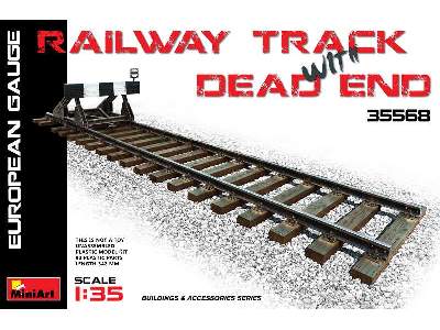 Railway Track w/Dead End - European Gauge - image 1