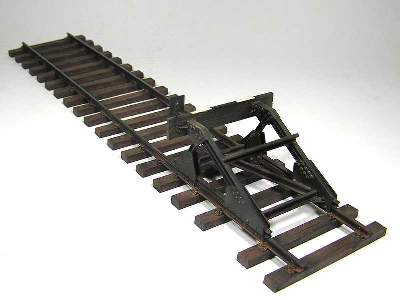 Railway Track w/Dead End - European Gauge - image 12