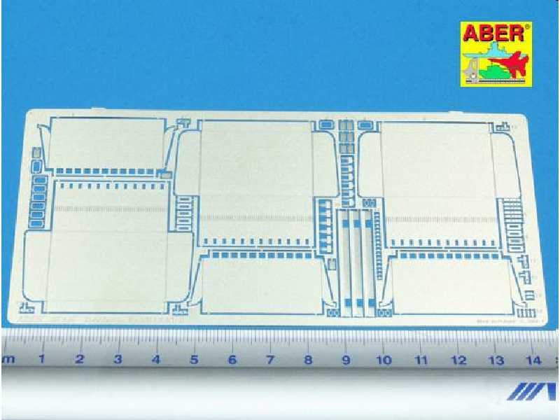 Heavy Tank KV-I or Tank KV-II - photo-etched - tool boxes - image 1