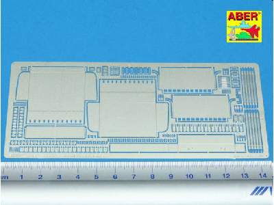 Heavy Tank KV-I - photo-etched tool boxes for late fenders - image 1