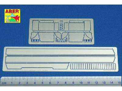 US Tank Destroyer M-10 - photo-etched parts - fenders - image 1