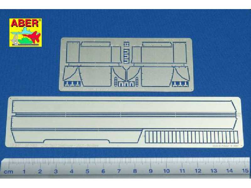 US Tank Destroyer M-10 - photo-etched parts - fenders - image 1