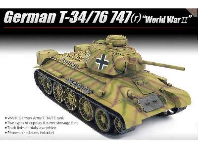 German T-34/76 747(r) - World War II - image 2