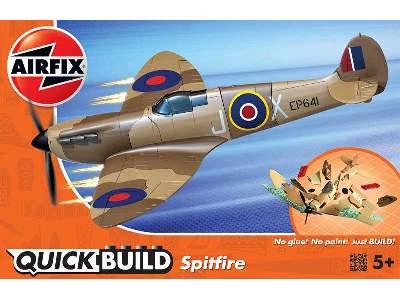 QUICK BUILD Spitfire (Desert)  - image 1