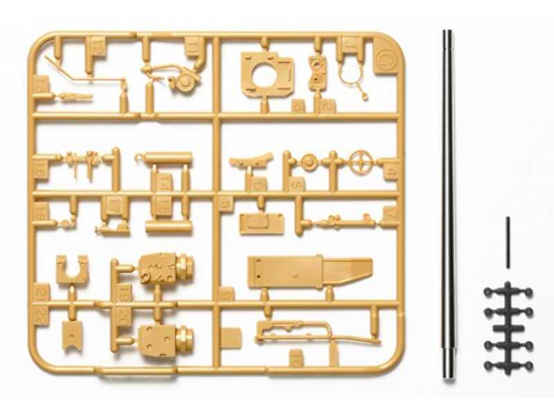 Metal Gun Barrel Set - German Jagdpanzer IV/70(V) Lang - image 1