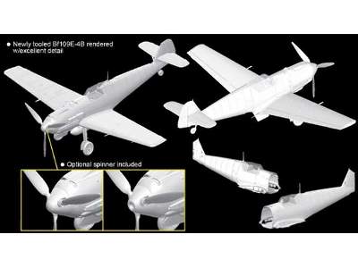 Bf-109E-4/B - Wing Tech Series - image 28