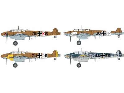Messerschmitt Bf-110E-2 Trop - Wing Tech Series - image 3