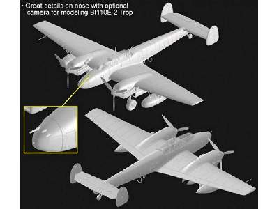 Messerschmitt Bf-110E-2 Trop - Wing Tech Series - image 7