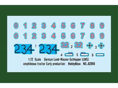 German Land-Wasser-Schlepper (LWS) amphibious tractor Early prod - image 3