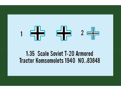 Soviet T-20 Armored Tractor Komsomolets 1940 - image 3