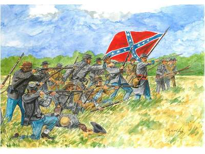 Confederate Infantry - American Civil War - image 1