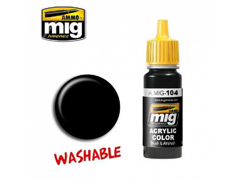 Washable Black - image 1