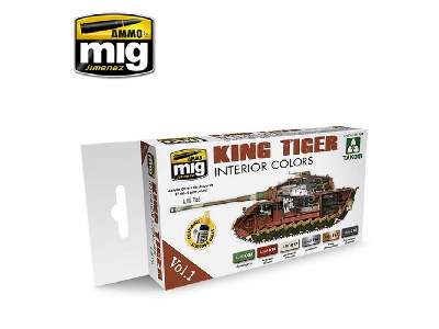 King Tiger Interior Color (Special Takom Edition) Vol.1 - image 1