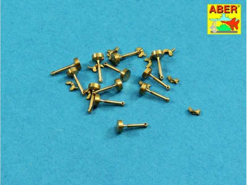 Wing nuts with turned bolt x 12 pcs. - image 1