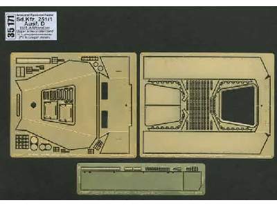 Sd.Kfz. 251/1 Ausf. D - photo-etched - upper armour standard - image 1