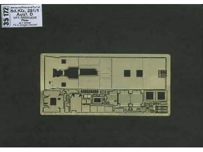 Sd.Kfz. 251/1 Ausf. D - photo-etched - floor - image 1