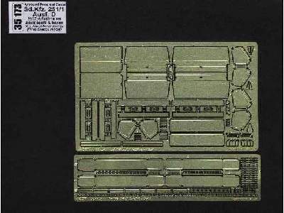 Sd.Kfz. 251/1 Ausf. D - photo-etched - back seats & boxes - image 1