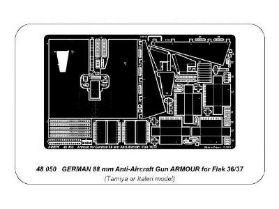 German 88 mm Anti-Aircraft Gun Armour for Flak 36/37 - image 8