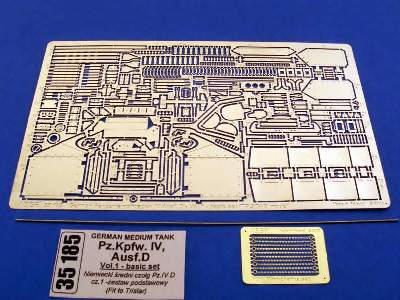 Pz.Kpfw. IV Ausf. D - photo-etched parts - basic set - image 1