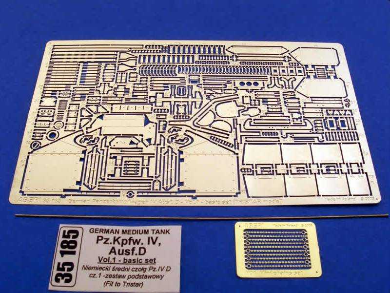 Pz.Kpfw. IV Ausf. D - photo-etched parts - basic set - image 1