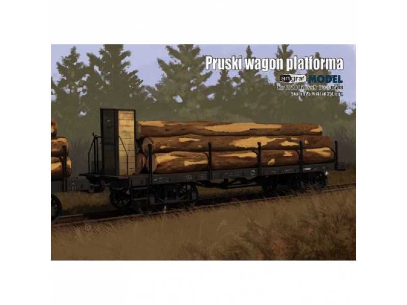 Prussian wagon platform/ Pruski wagon platforma - image 1