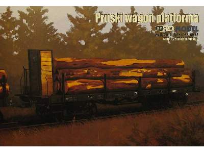 Prussian wagon platform/ Pruski wagon platforma - image 3