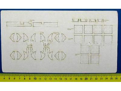 Pruski wagon platforma - szkielet, detale - image 3