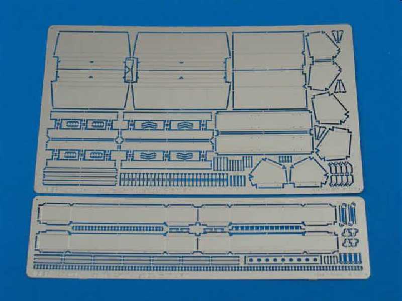 Sd. Kfz. 251/1 Ausf.D - photo-etched parts - back seats & boxes - image 1