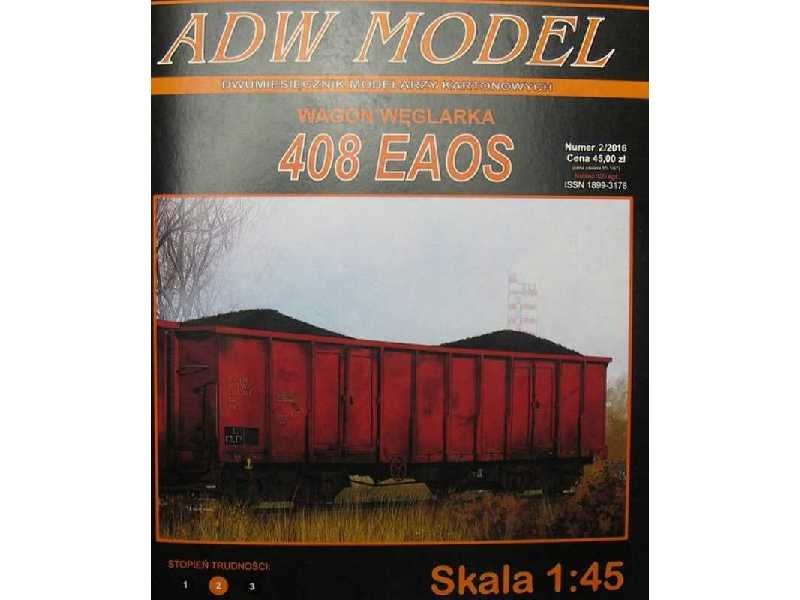 408 EAOS. Wagon coal carriage/ Wagon węglarka - image 1