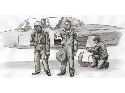 Two Fouga Magister Pilots and a Mechanic - image 3