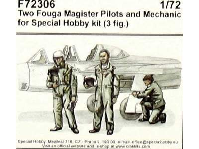 Two Fouga Magister Pilots and a Mechanic - image 5